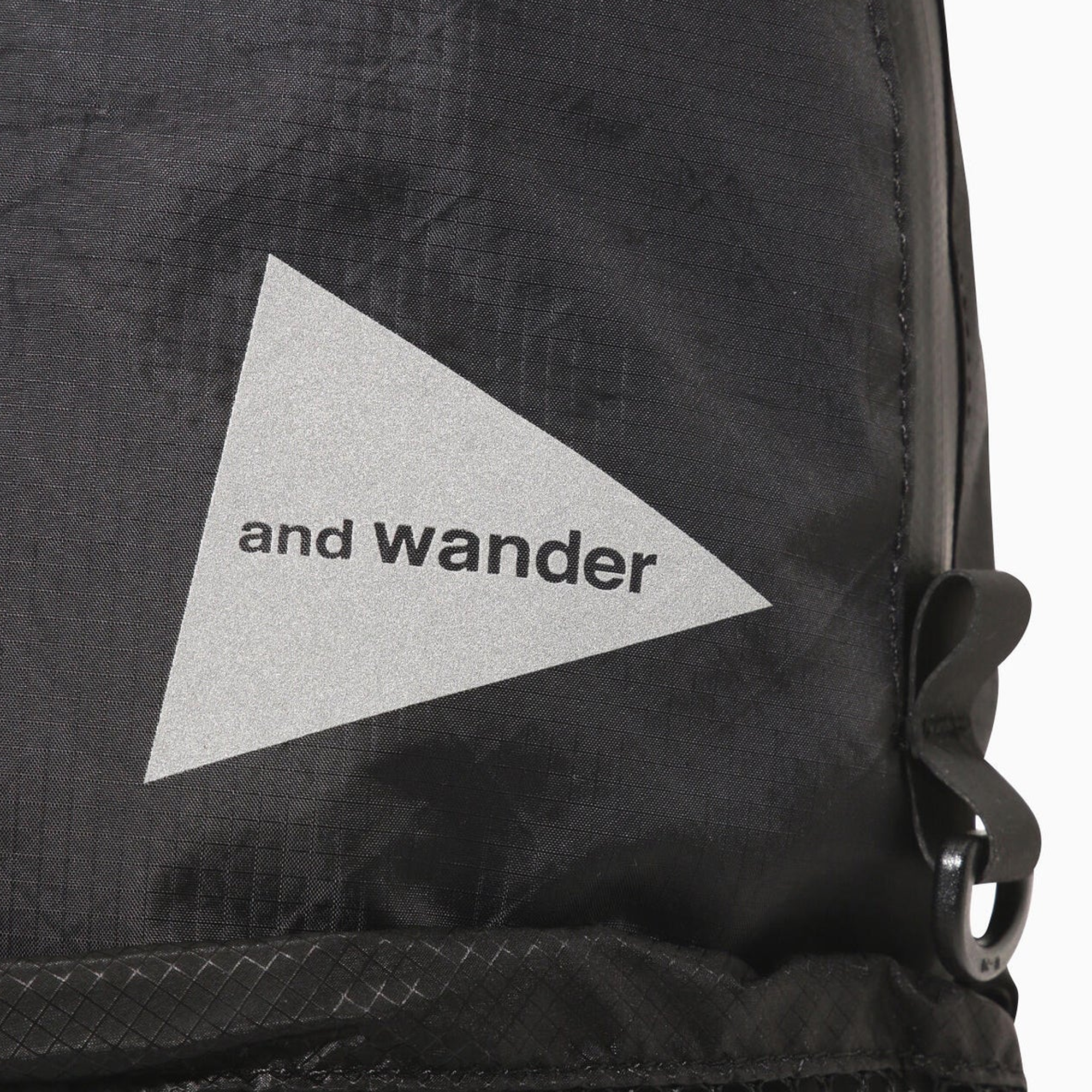 and wander Ecopak 20L Daypack Black