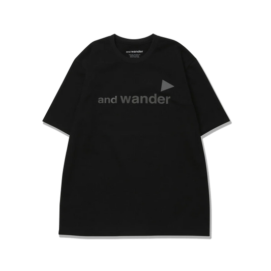 and wander Ref T-Shirt Black