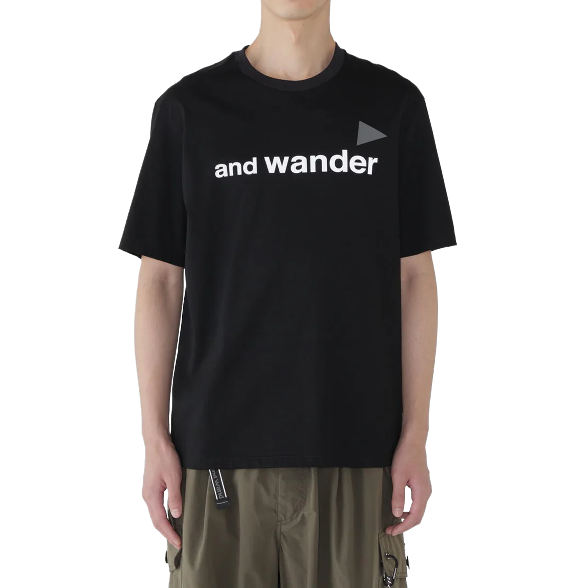 and wander Ref T-Shirt Black