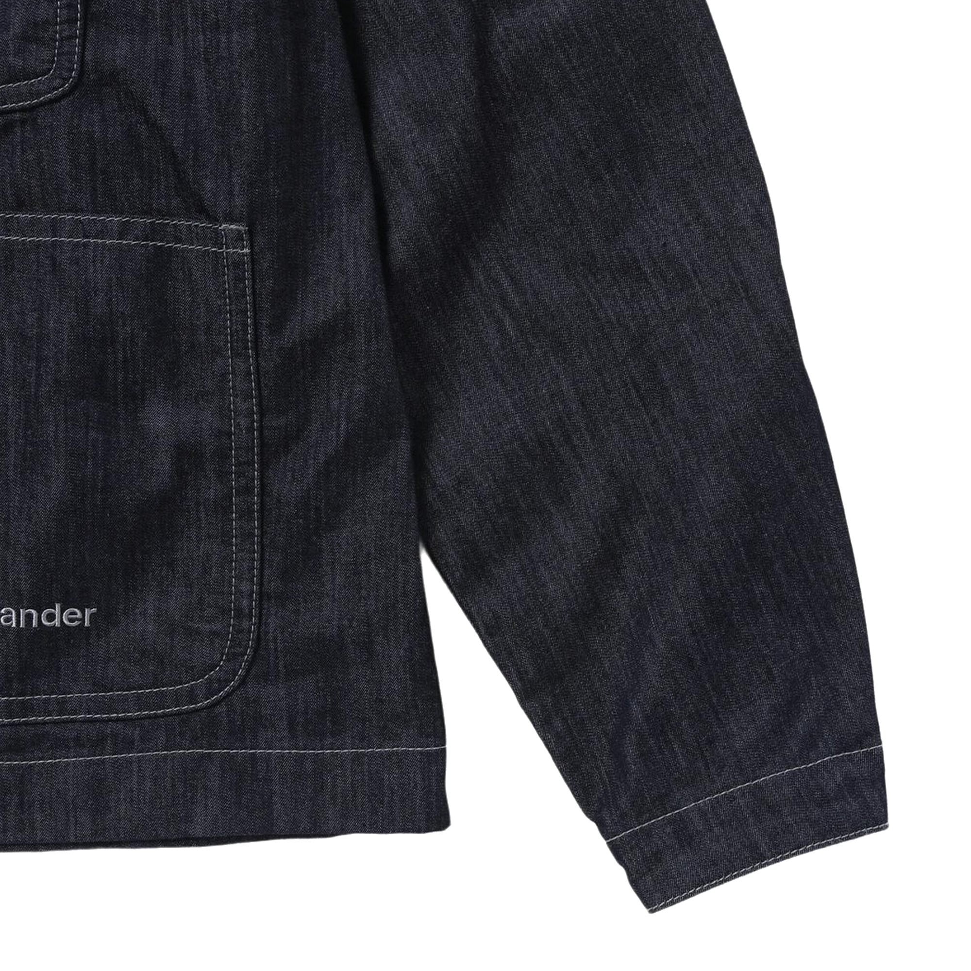 and wander Dry Easy Denim Shirts Jacket Navy