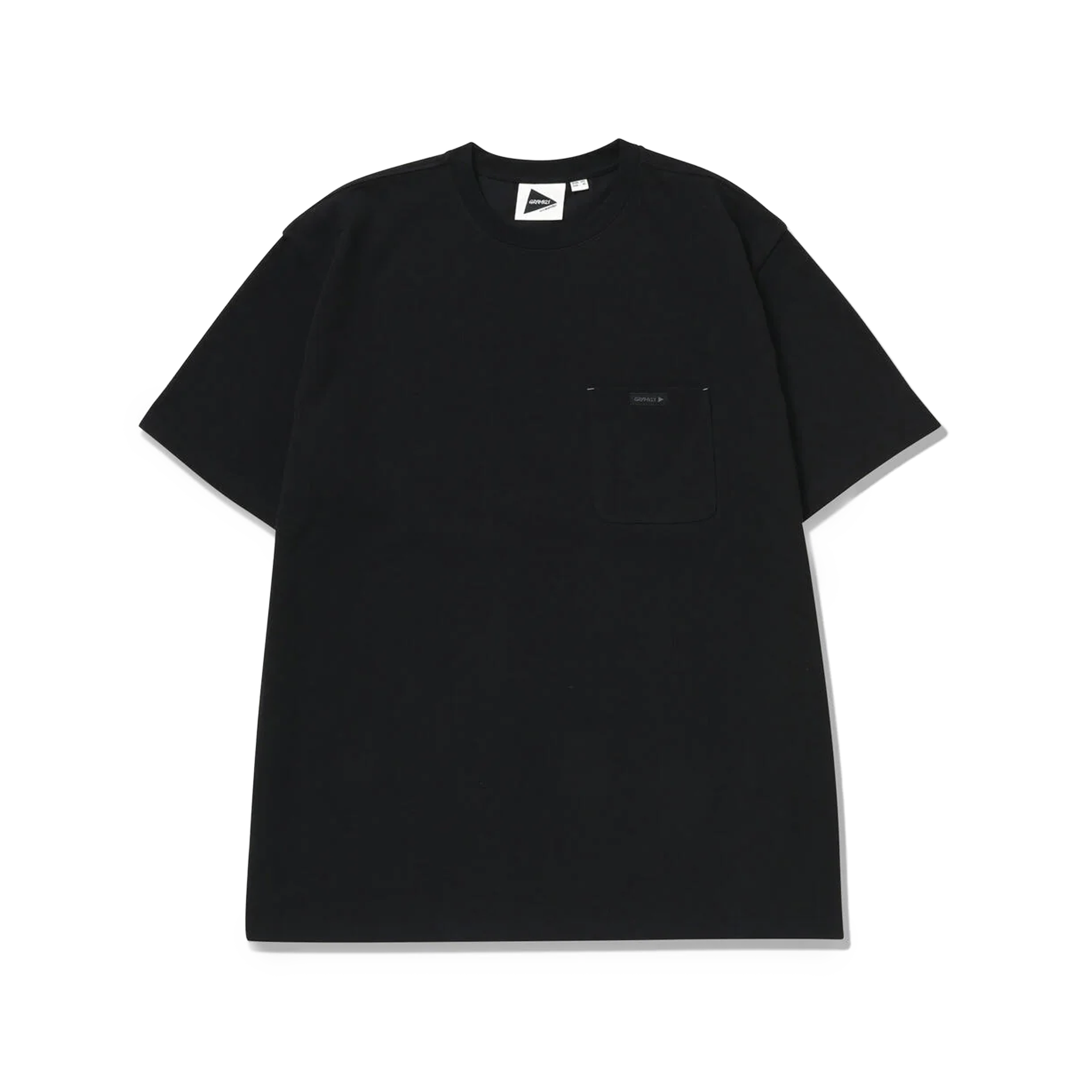 and wander x Gramicci 6 Backprint Short Sleeve T-Shirt Black