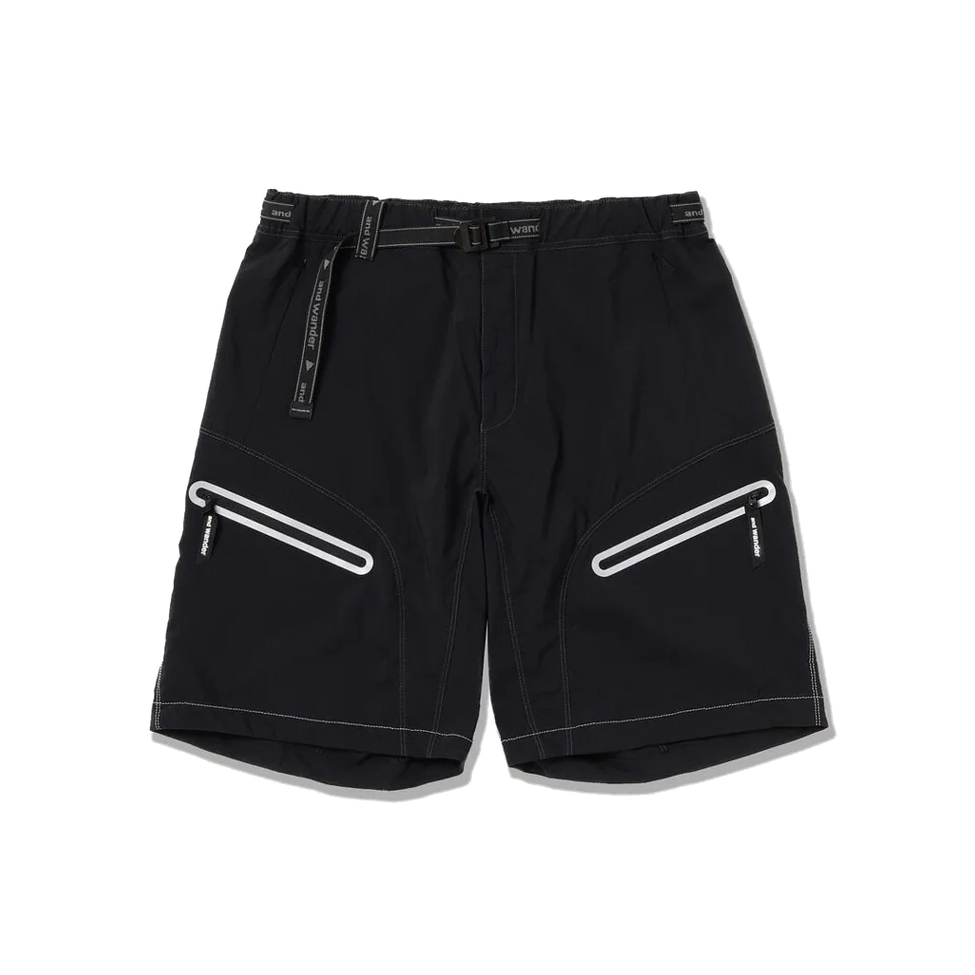 and wander Light Hike Short Pants Black