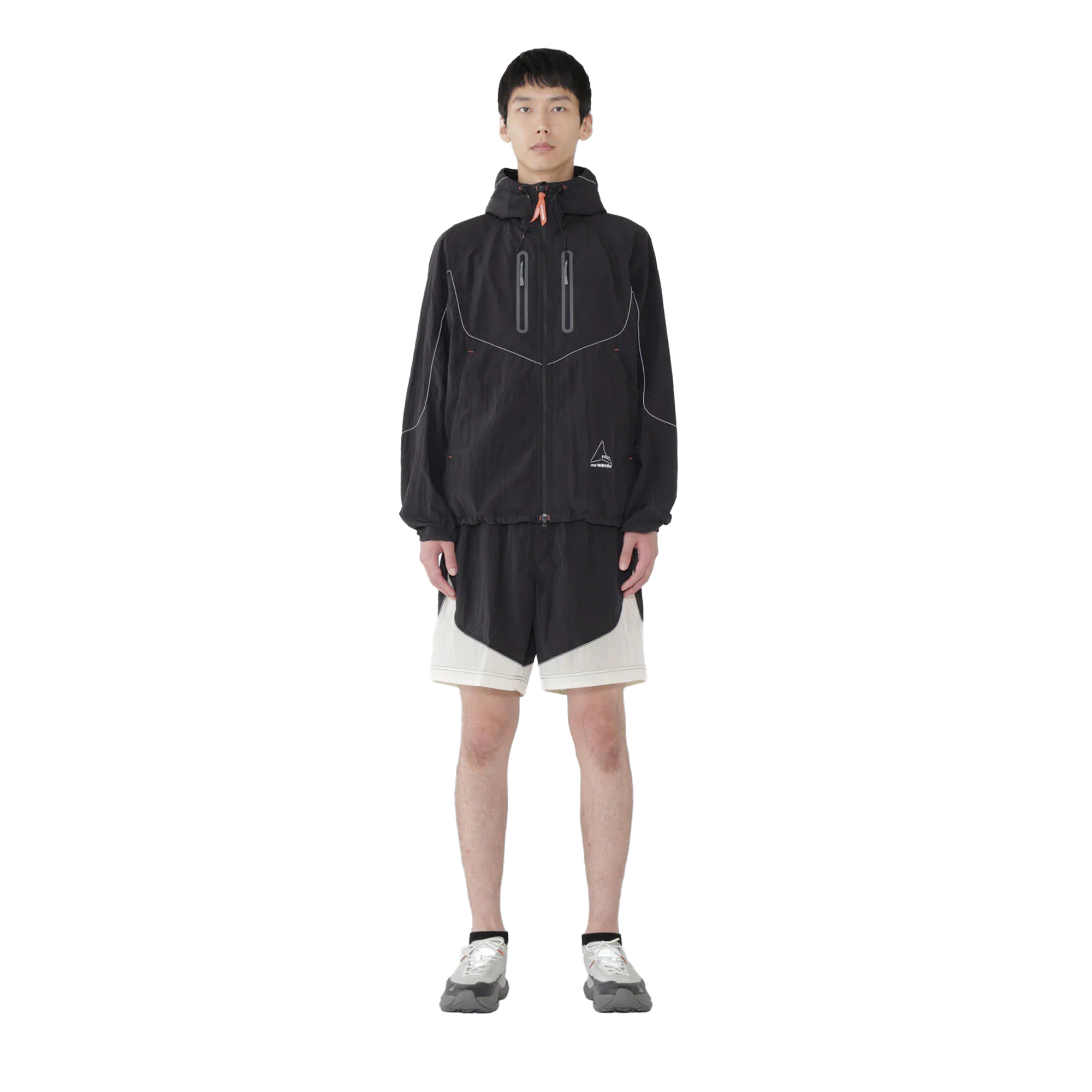 and wander x Roa Ripstop Wind Short Pants Off White
