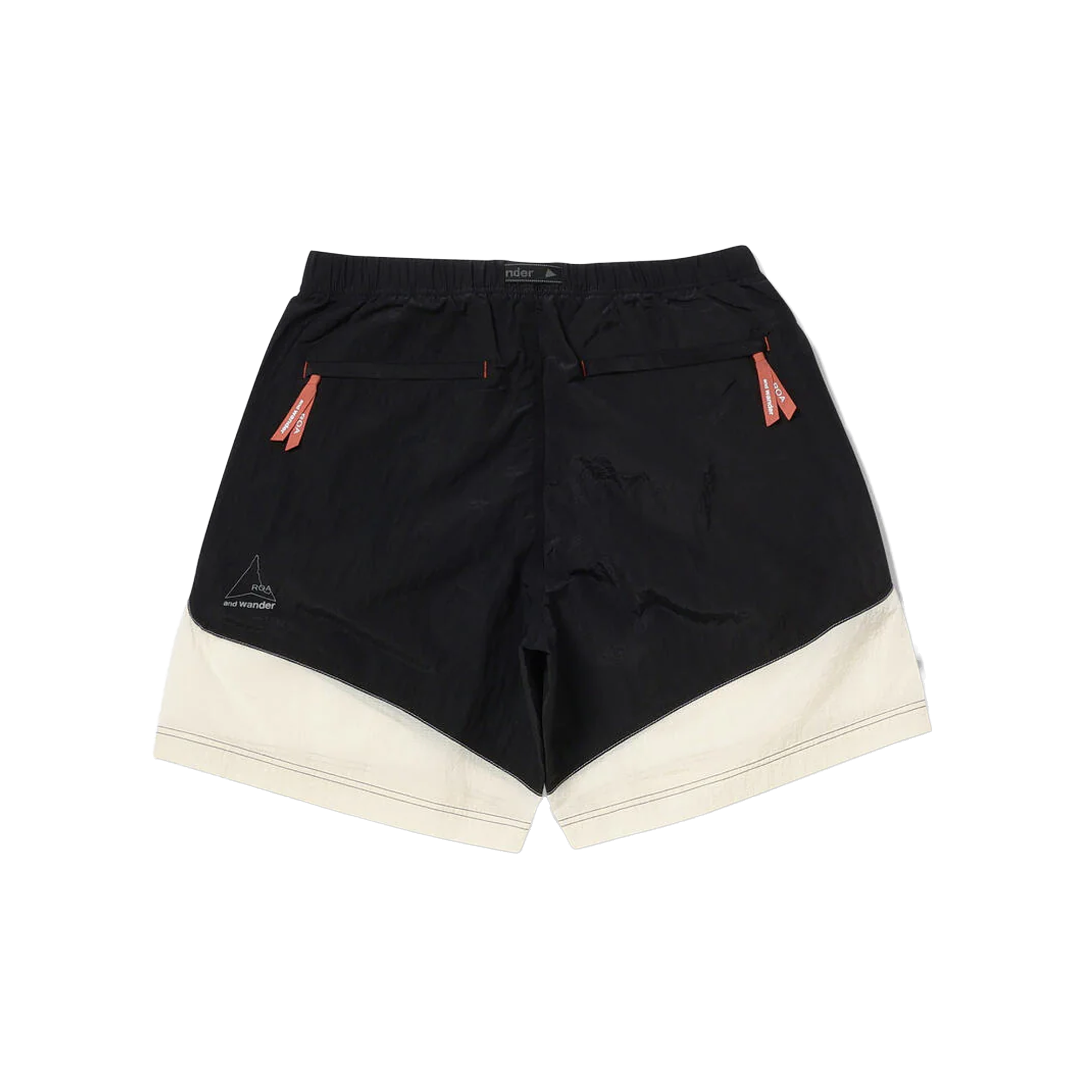and wander x Roa Ripstop Wind Short Pants Off White