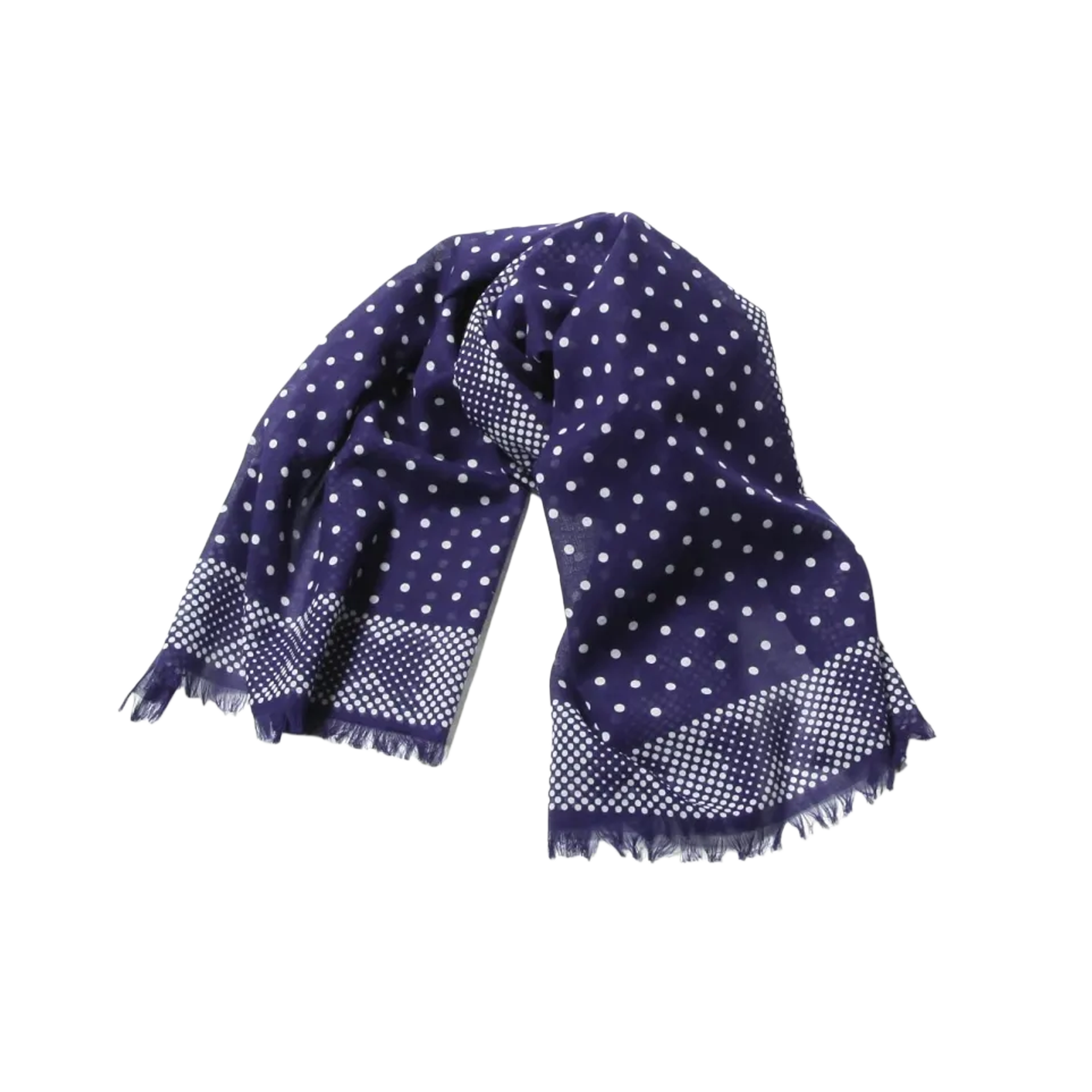 Needles Stole Cotton Gauze Eggplant