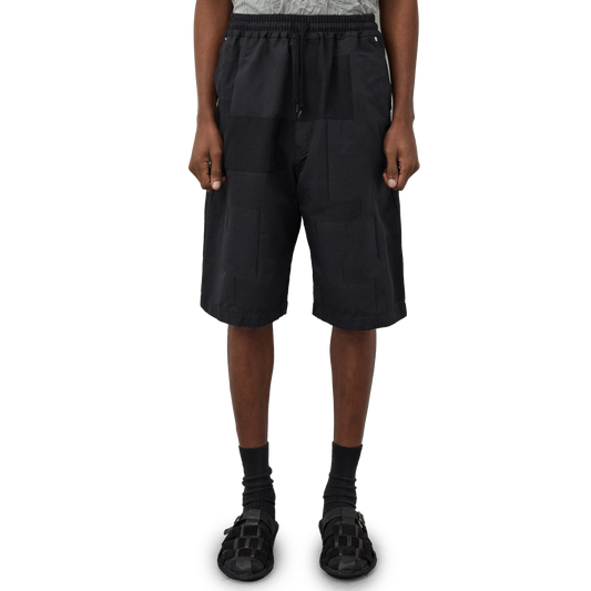Comme des Garcons Homme Patchwork Shorts HQ-P019-051 Black