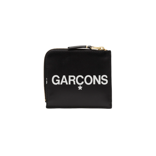 COMME des GARCONS WALLET Huge Logo Black SA3100HL
