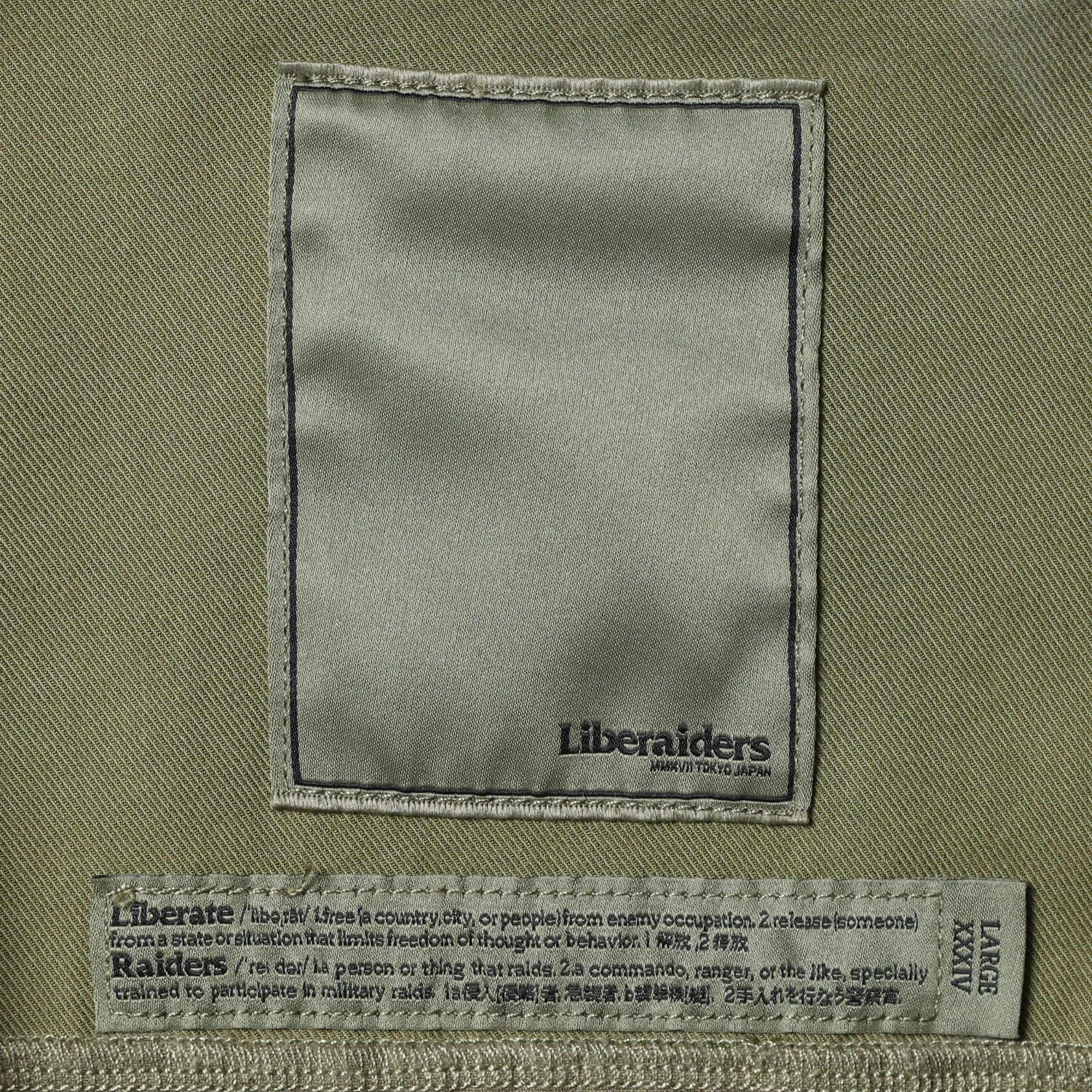Liberaiders Patchwork BDU Shirt Olive