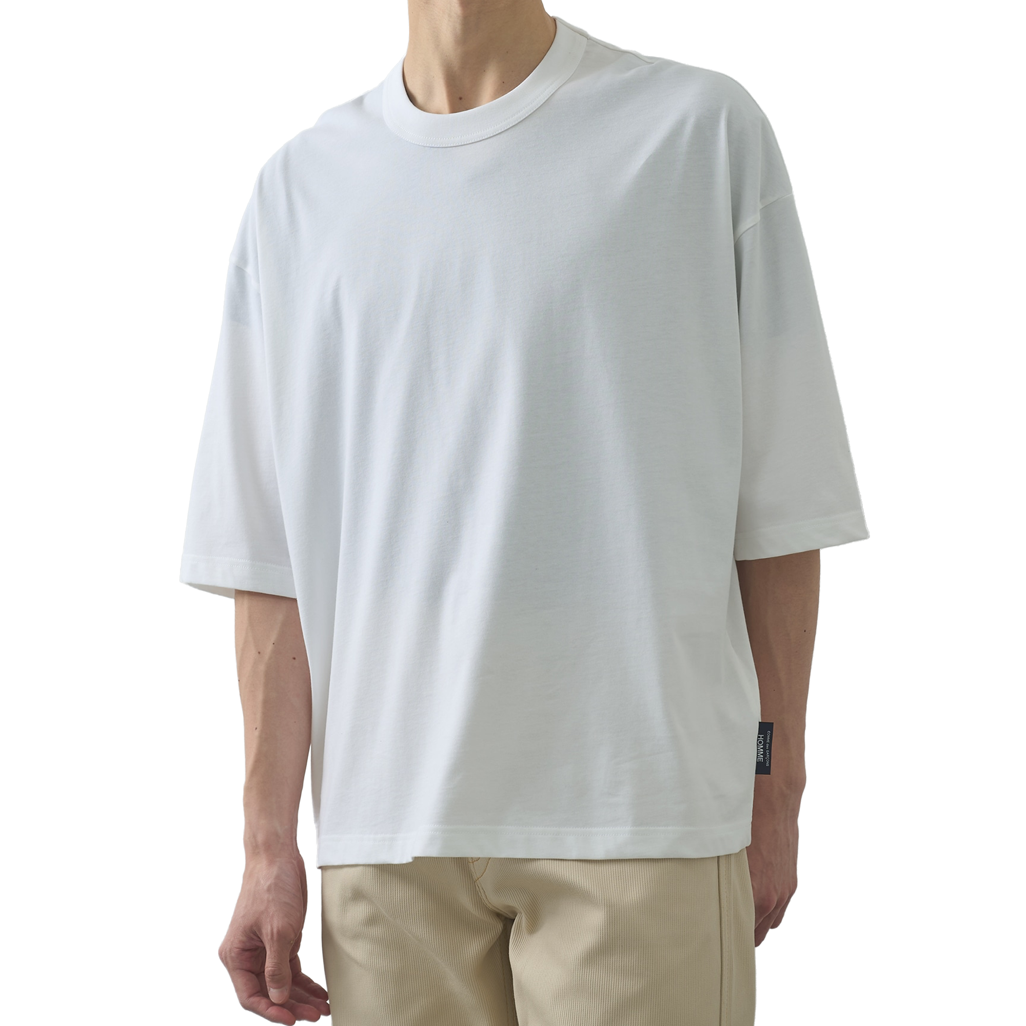 Comme des Garcons Homme Plain T-Shirt HQ-T001-051 White