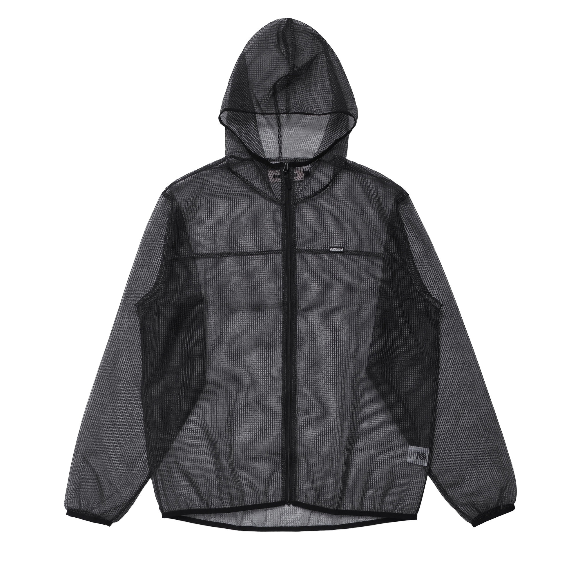 Metalwood Net Parka Black