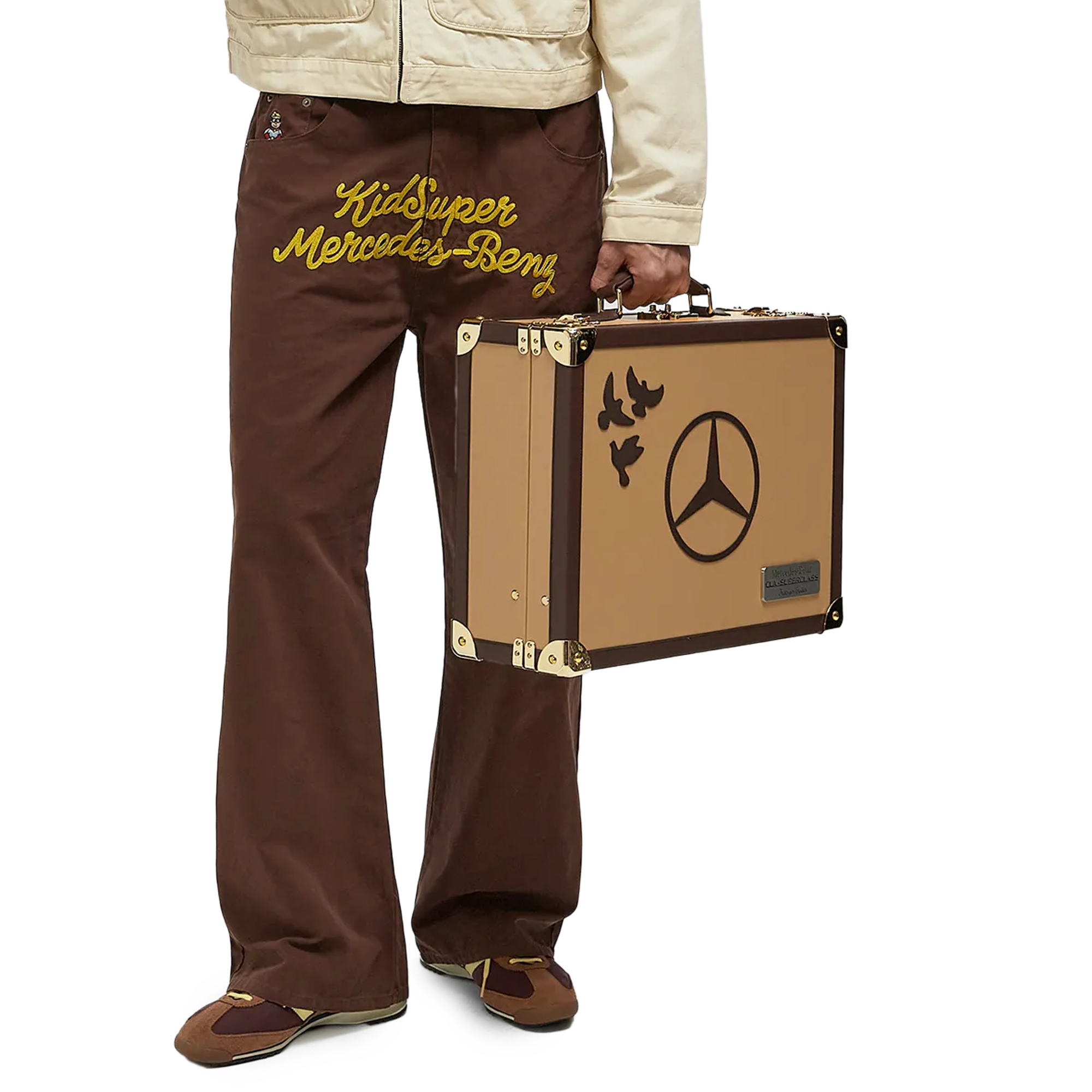 Kidsuper x Mercedes Benz Trunk Brown