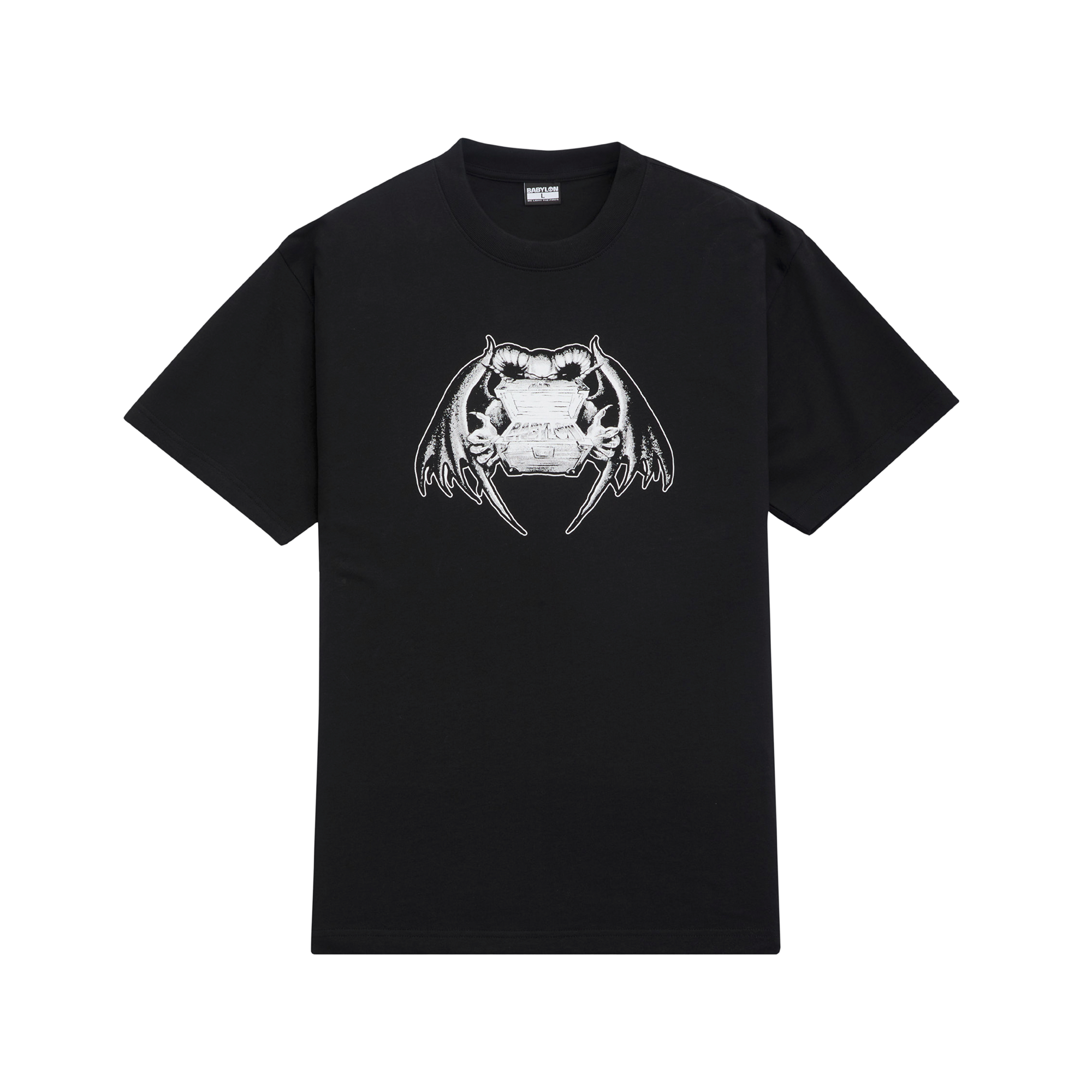 Babylon Gargoyle T-Shirt Jet Black