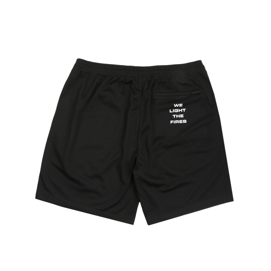 Babylon Mesh Short Jet Black