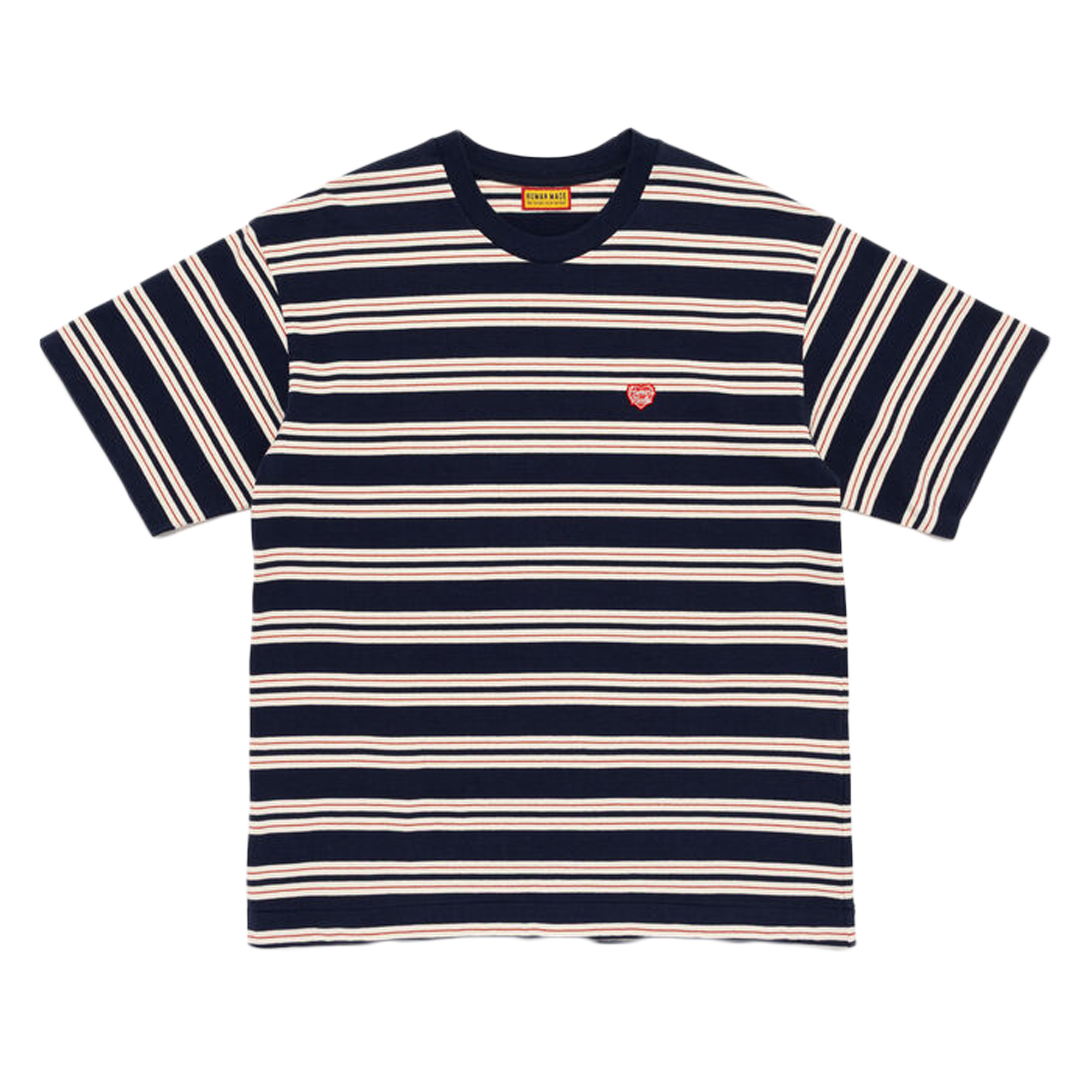 Human Made Striped T-Shirt Navy HM31CS022