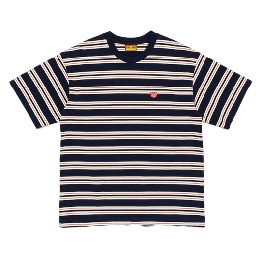 Human Made Striped T-Shirt Navy HM31CS022