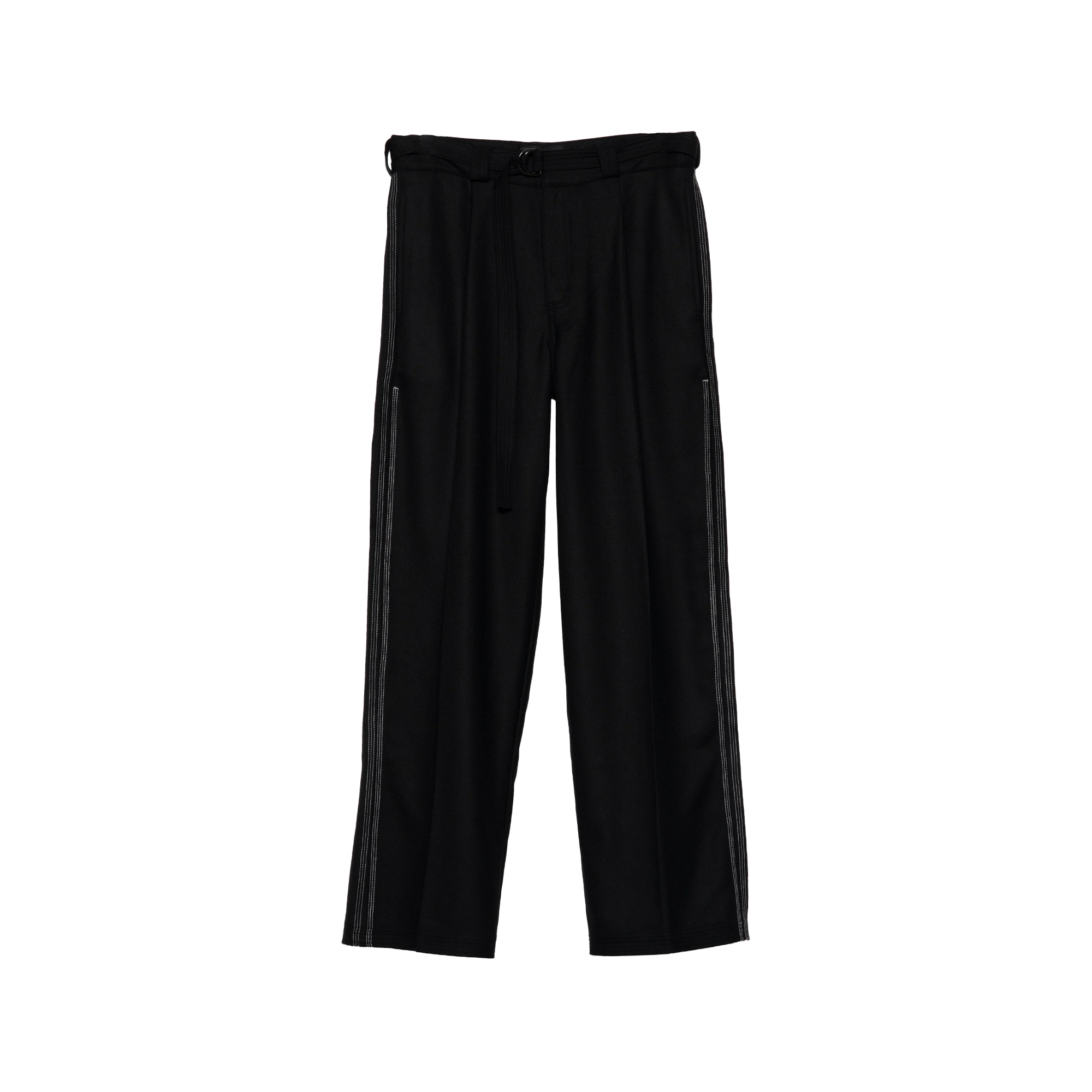 Beach Brains Pleated Work Pant Black/White