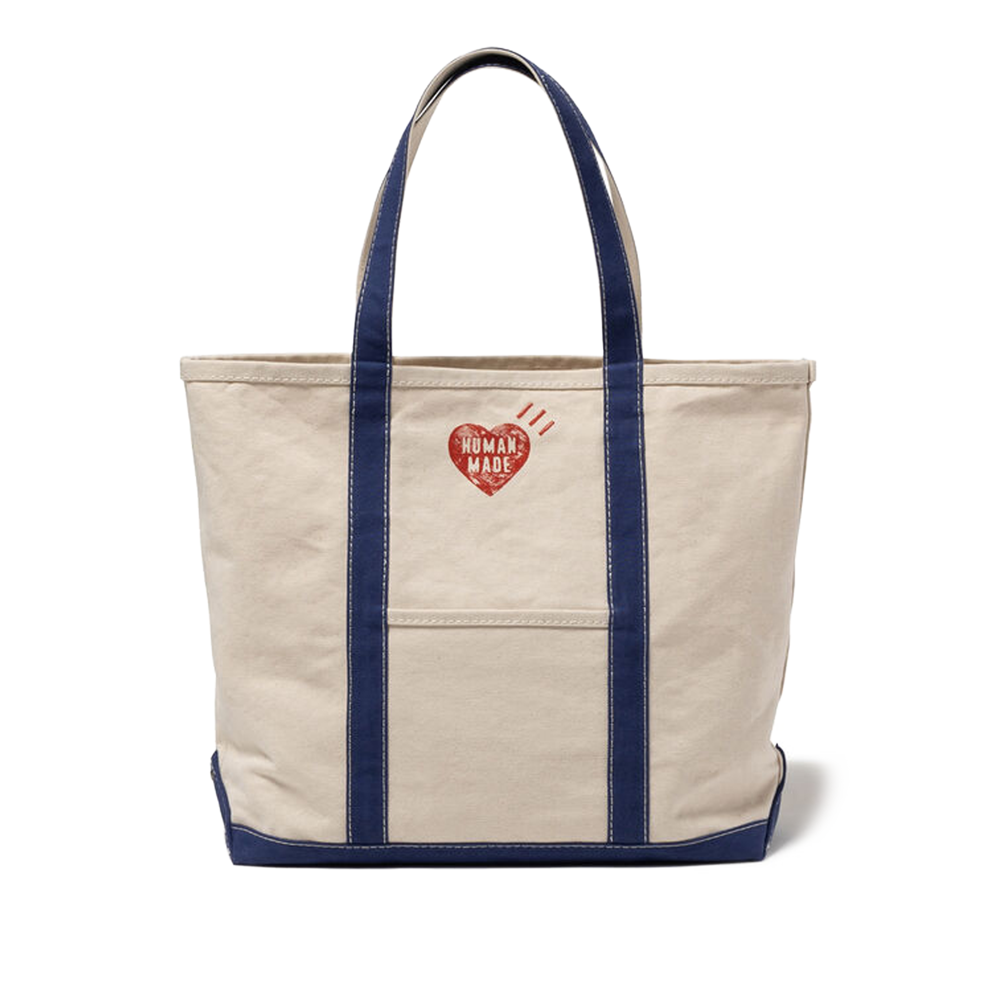 Human Made Canvas Tote Large White HM31GD055