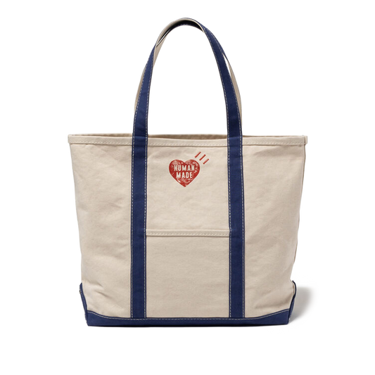 Human Made Canvas Tote Large White HM31GD055