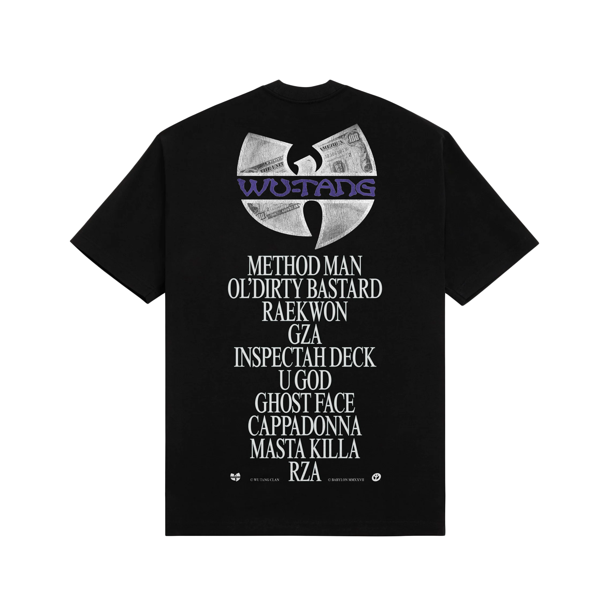 Babylon x Wu-Tang Cash Black T-Shirt