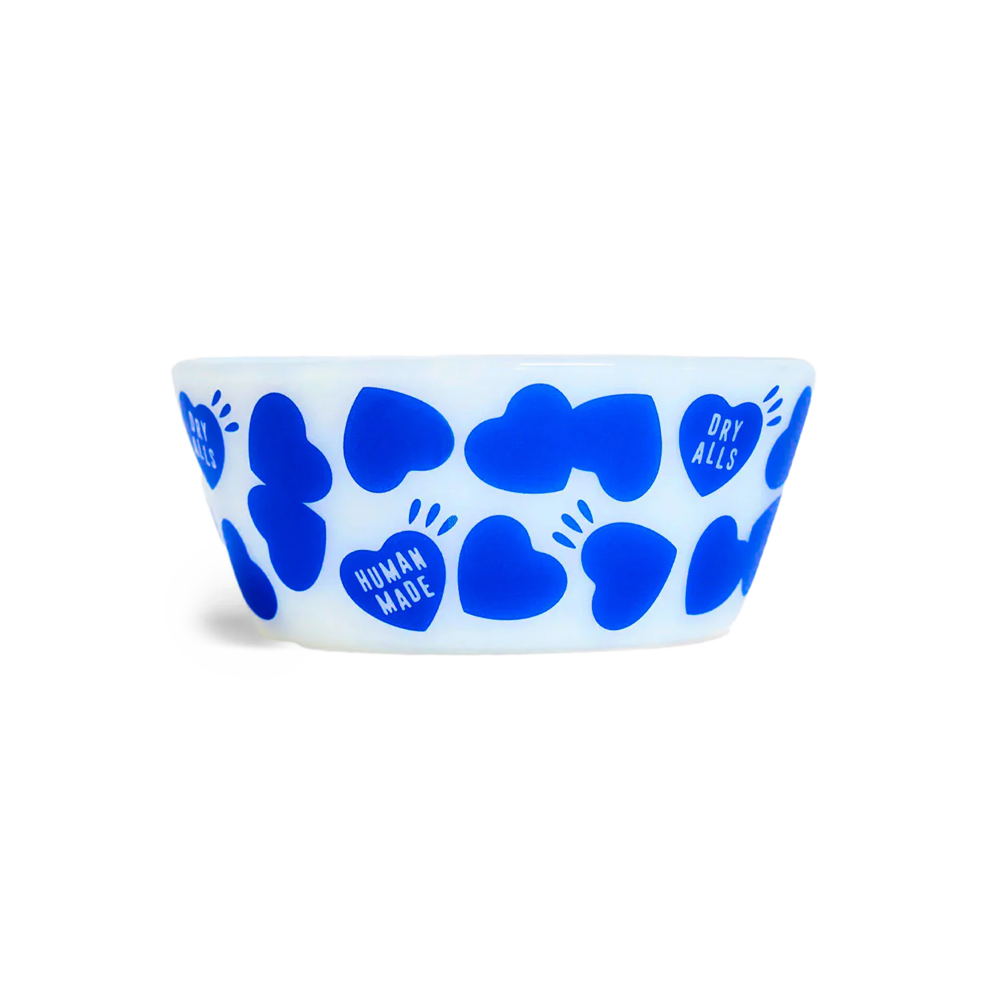 Human Made Heart Pattern Bowl Blue HM30GD090