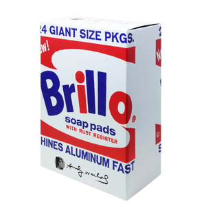Medicom Toy Be@rbrick Warhol Brillo 400% + 100%