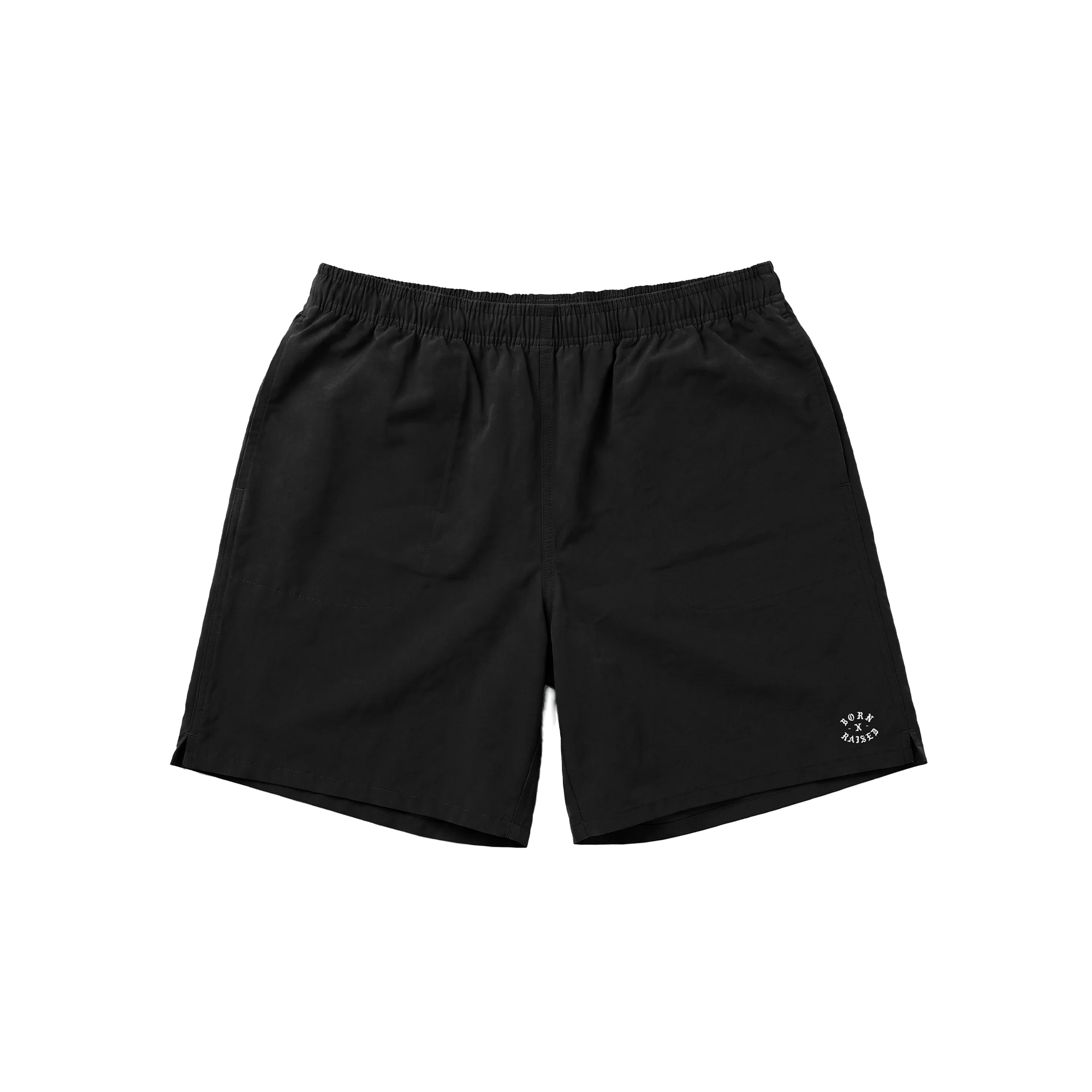 Born x Raised Micro Rocker Boardshort Black