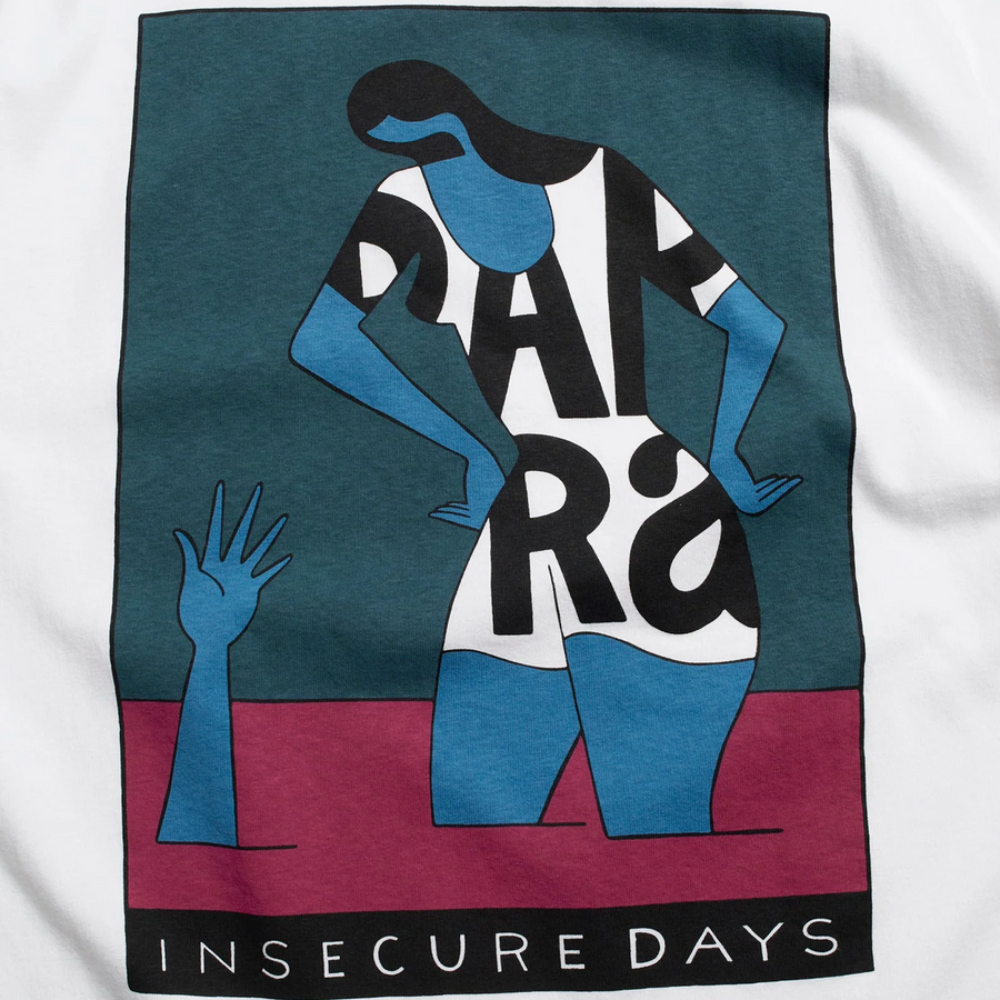 By Parra Insecure Days T-Shirt White 50200
