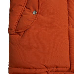 By Parra Trees In The Wind Puffer Jacket Sienna Orange 50242