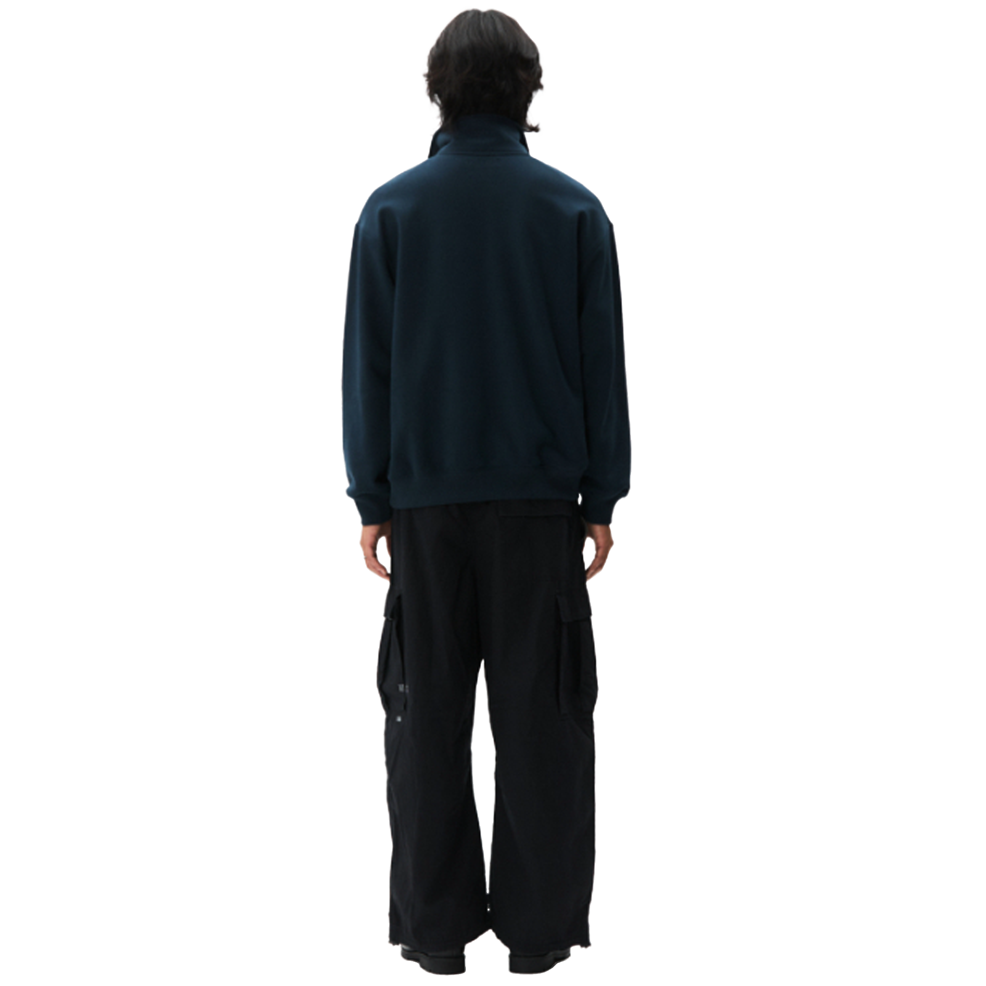 Nautica Korea 83Flag Half-Zip Sweatshirt Navy