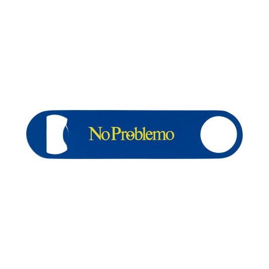 No Problemo Bottle Opener Blue