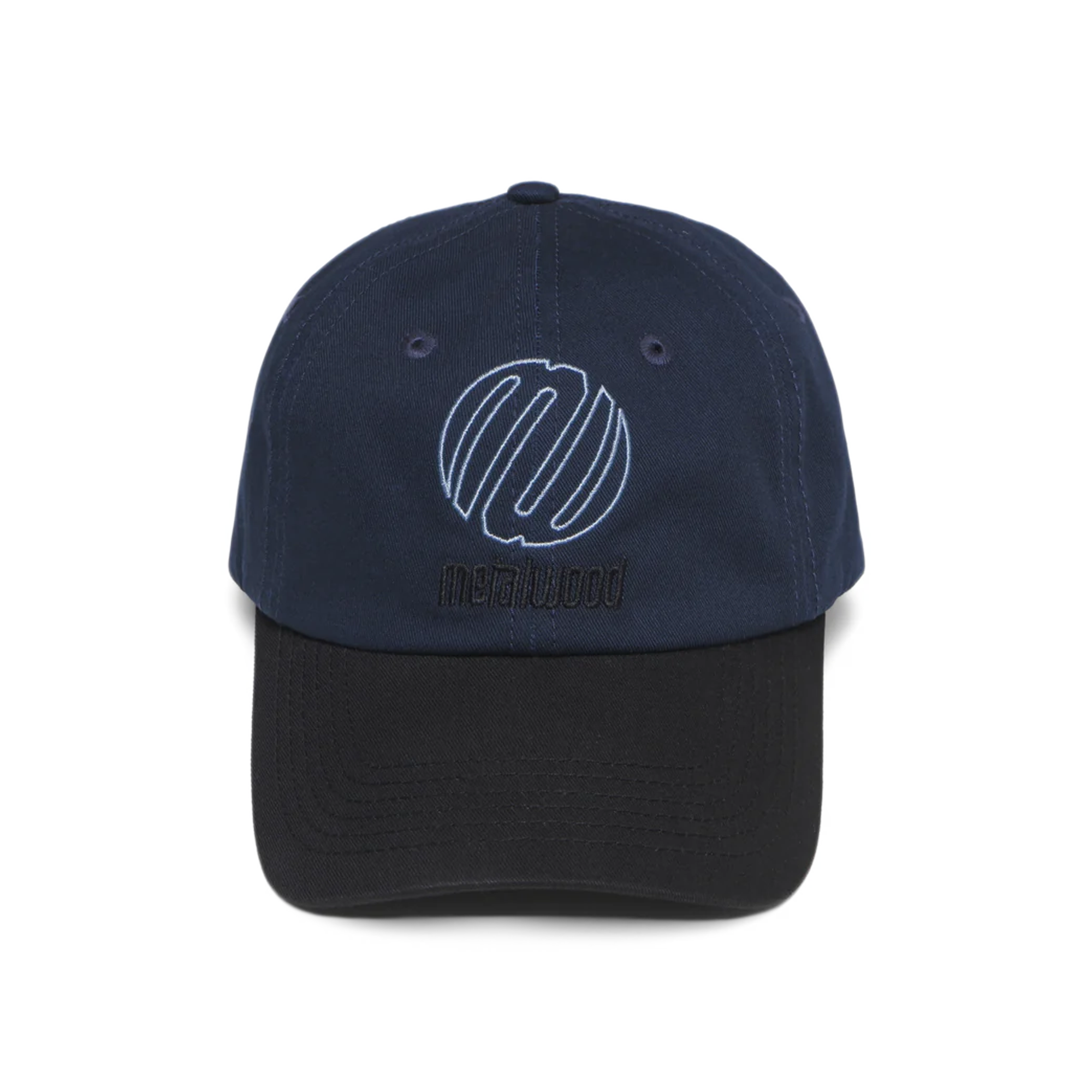 Metalwood Team Logo Dad Hat Navy