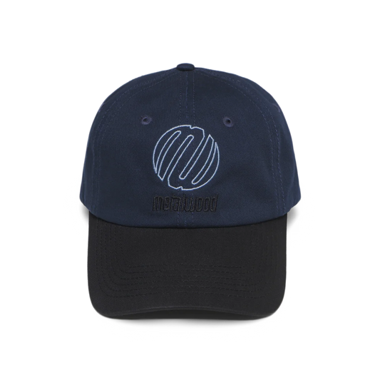 Metalwood Team Logo Dad Hat Navy