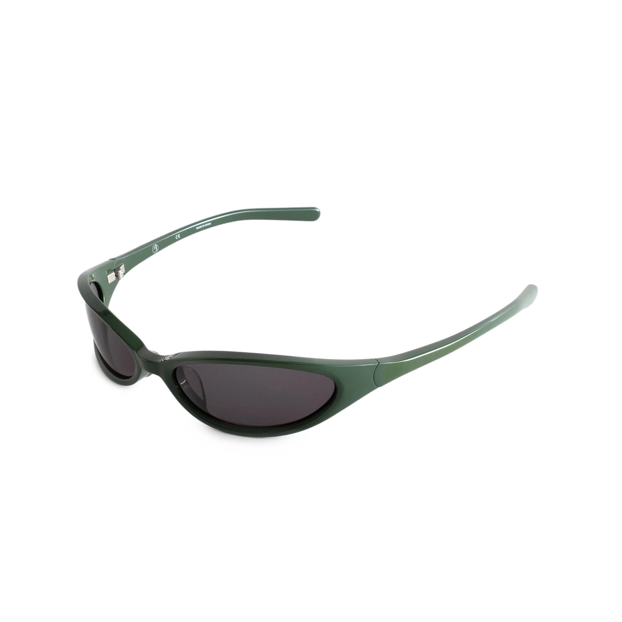 Jungles Jungles Face Slap Sunglasses Green/Black