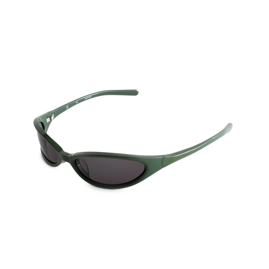 Jungles Jungles Face Slap Sunglasses Green/Black