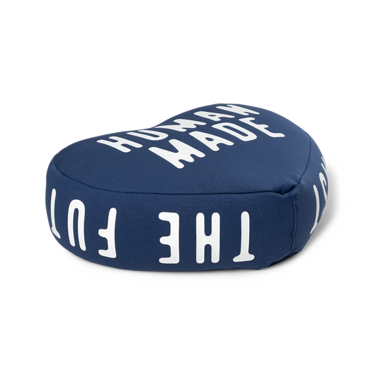 Human Made Heart Beads Cushion Navy HM30GD079
