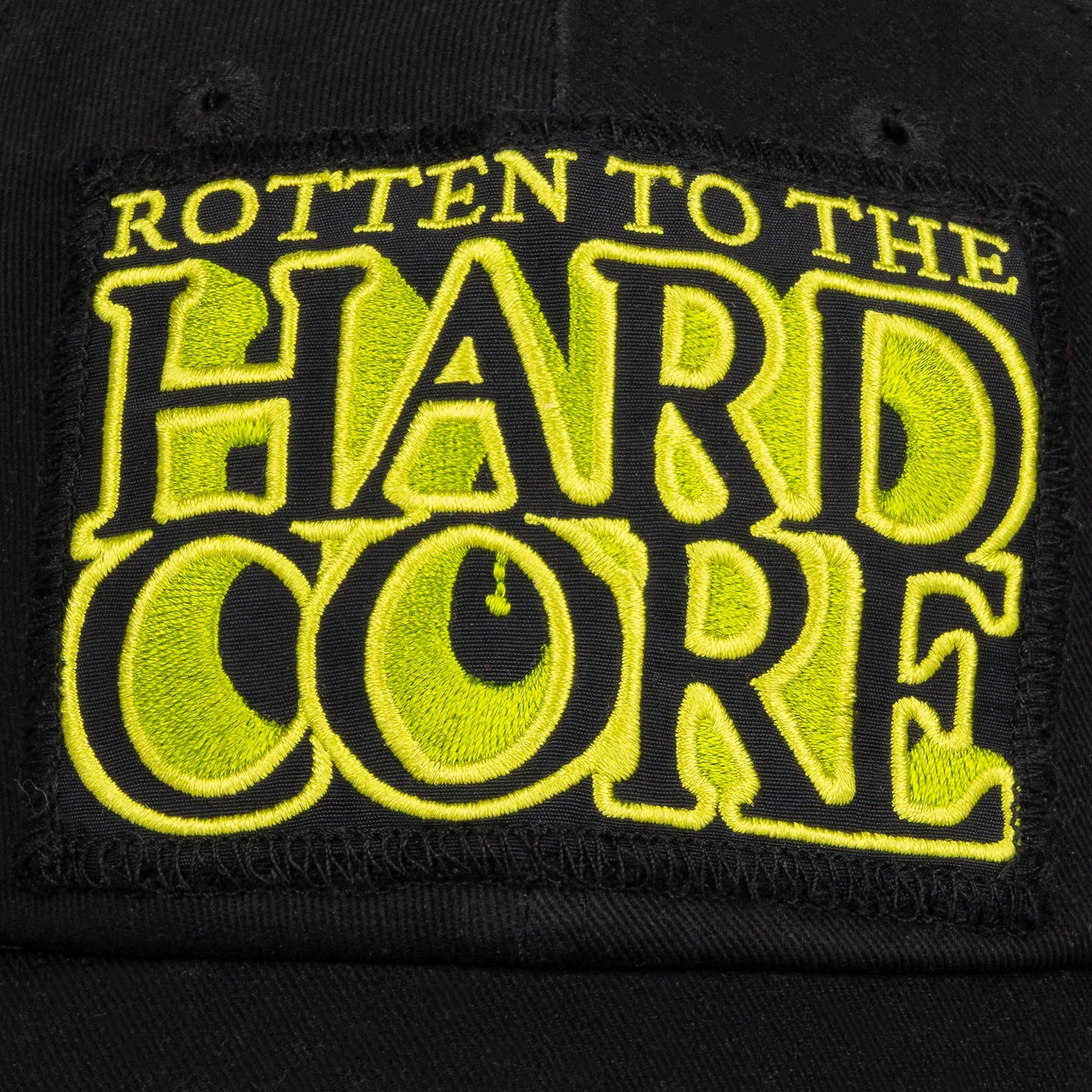 Aries Hardcore Patch Cap Black
