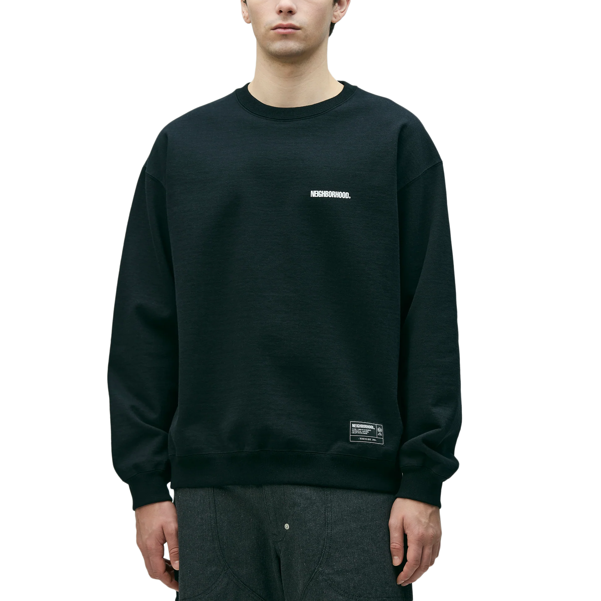 Neighborhood Staple Sweat Shirt L/S Black