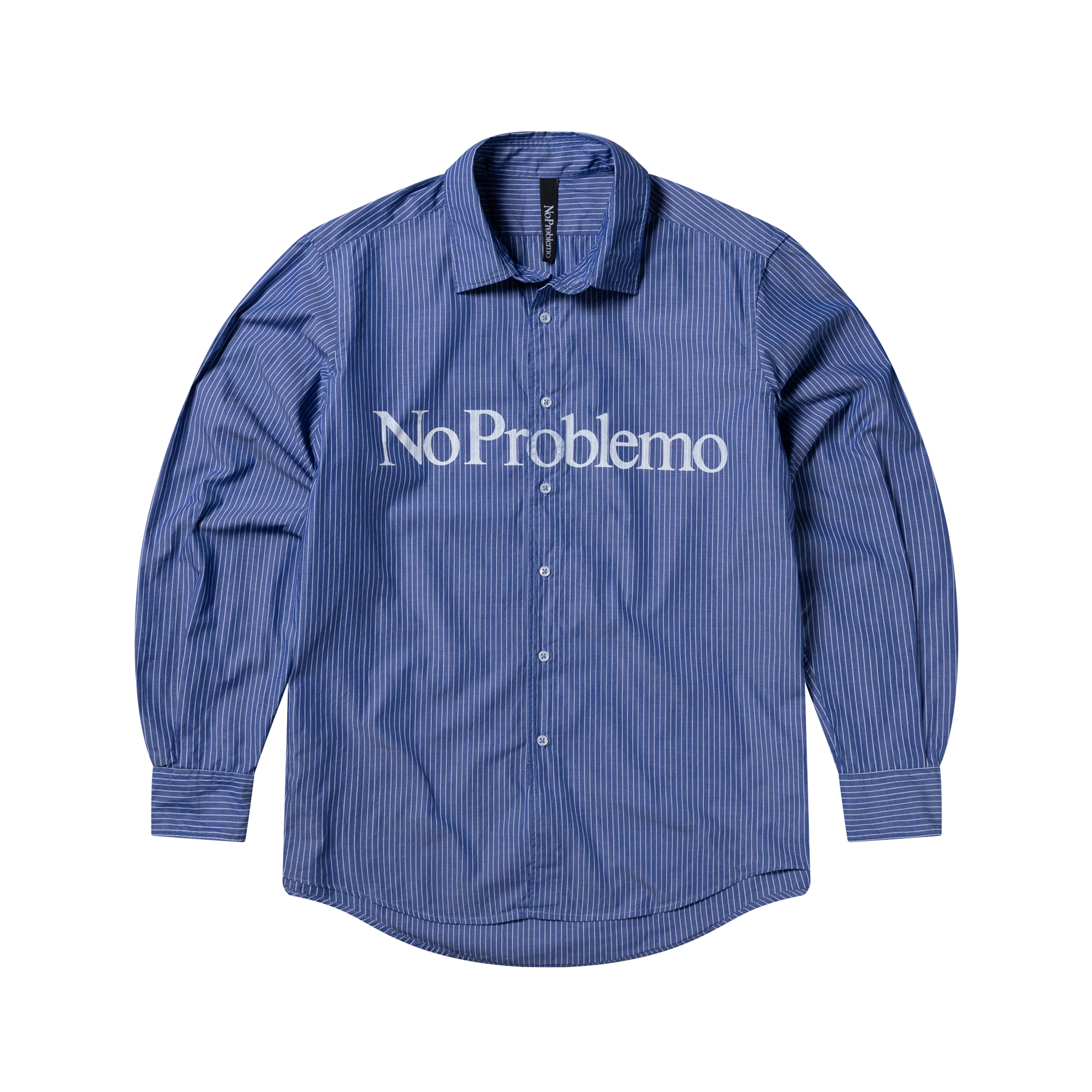 No Problemo L/S Poplin Shirt Navy