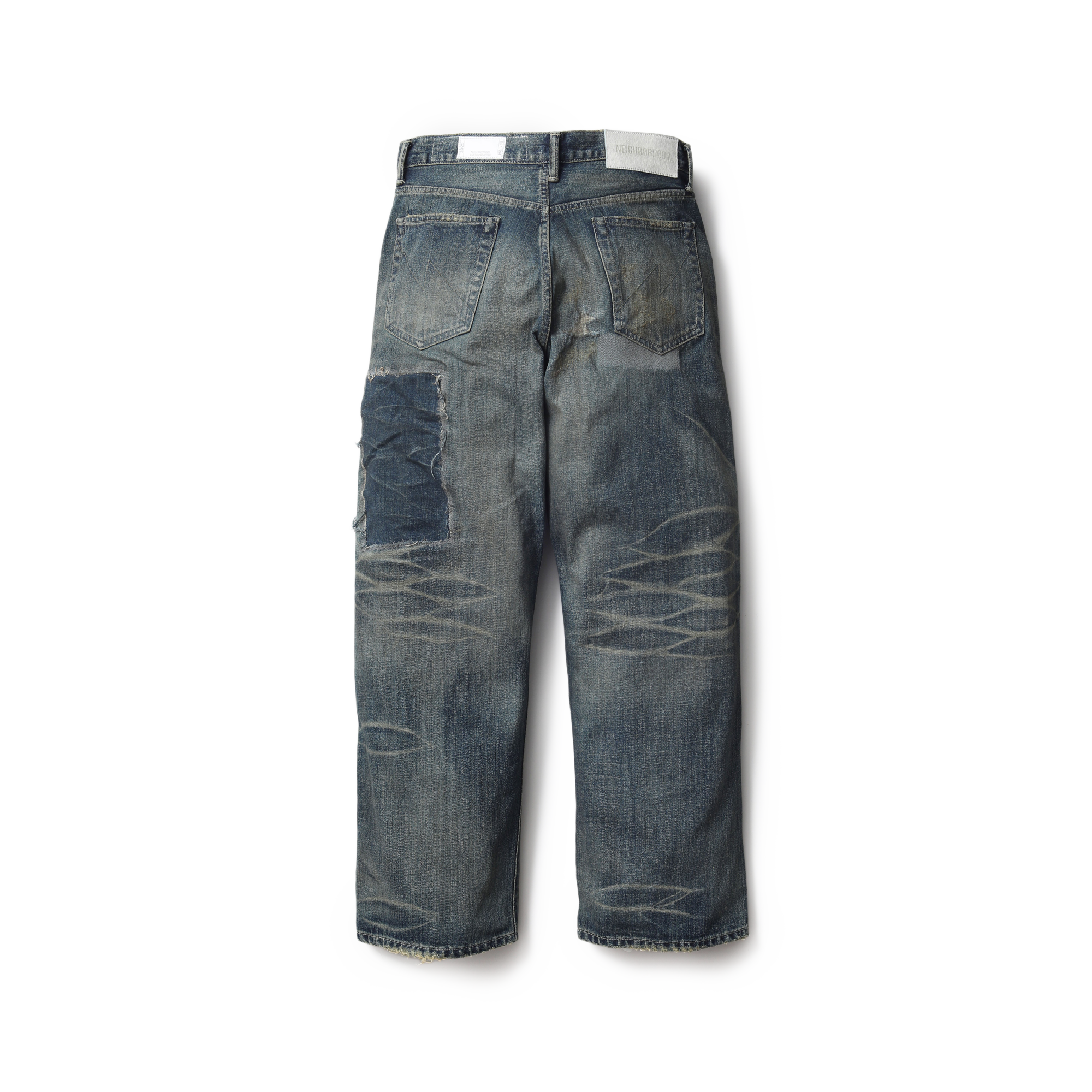 Neighborhood Savage Denim Dp Wide Pants Indigo 252XBNH-PTM07