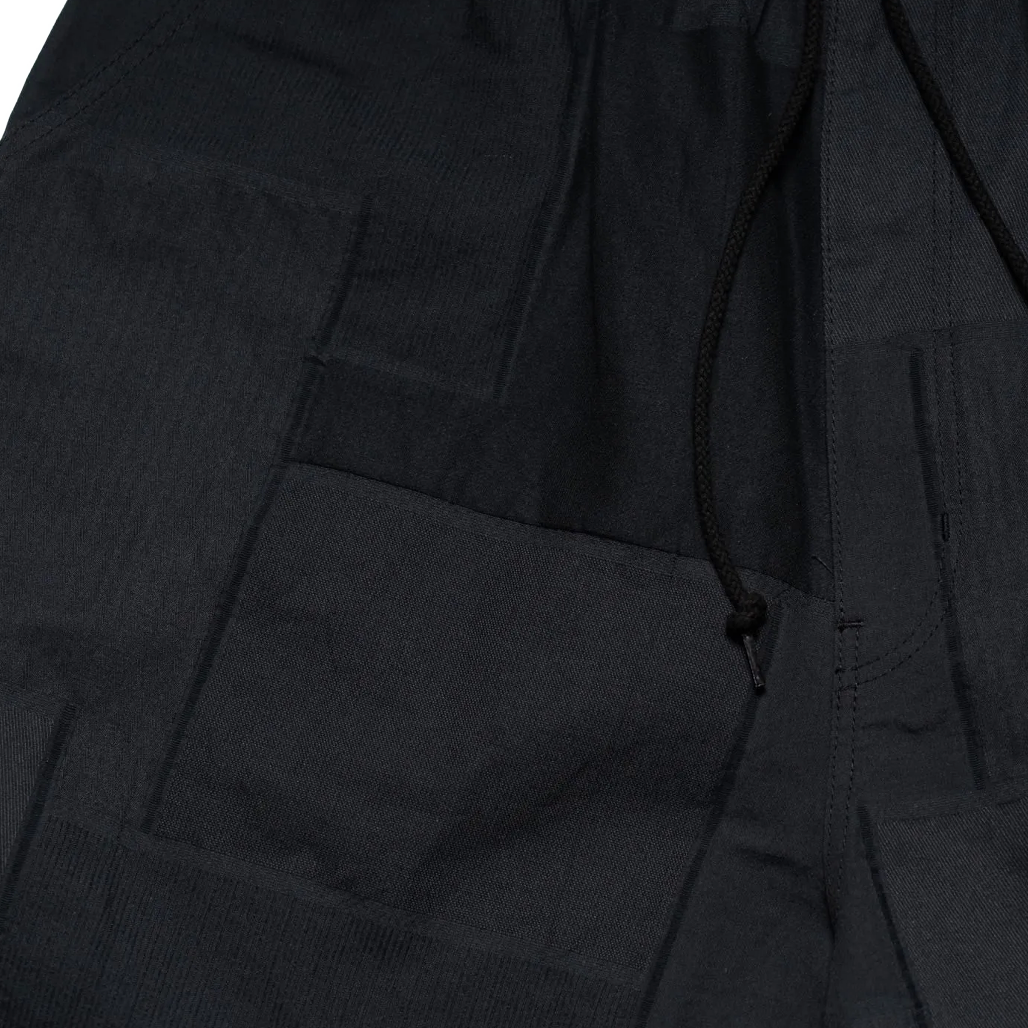 Comme des Garcons Homme Patchwork Shorts HQ-P019-051 Black