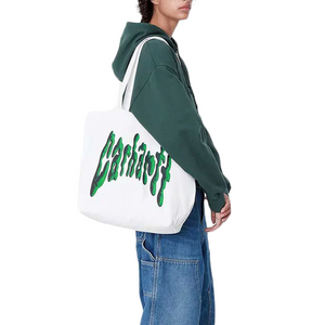 Carhartt WIP Canvas Graphic Tote Goo Print Wax