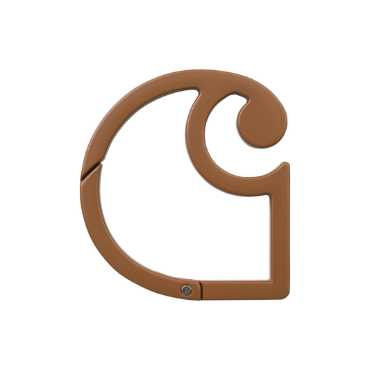 Carhartt WIP C-Logo Carabiner Brown