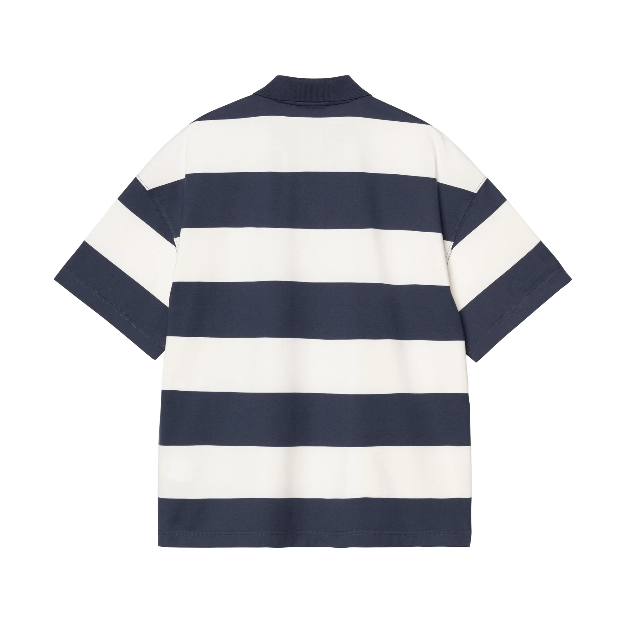 Carhartt WIP S/S Delray Polo Delray Stripe Blue