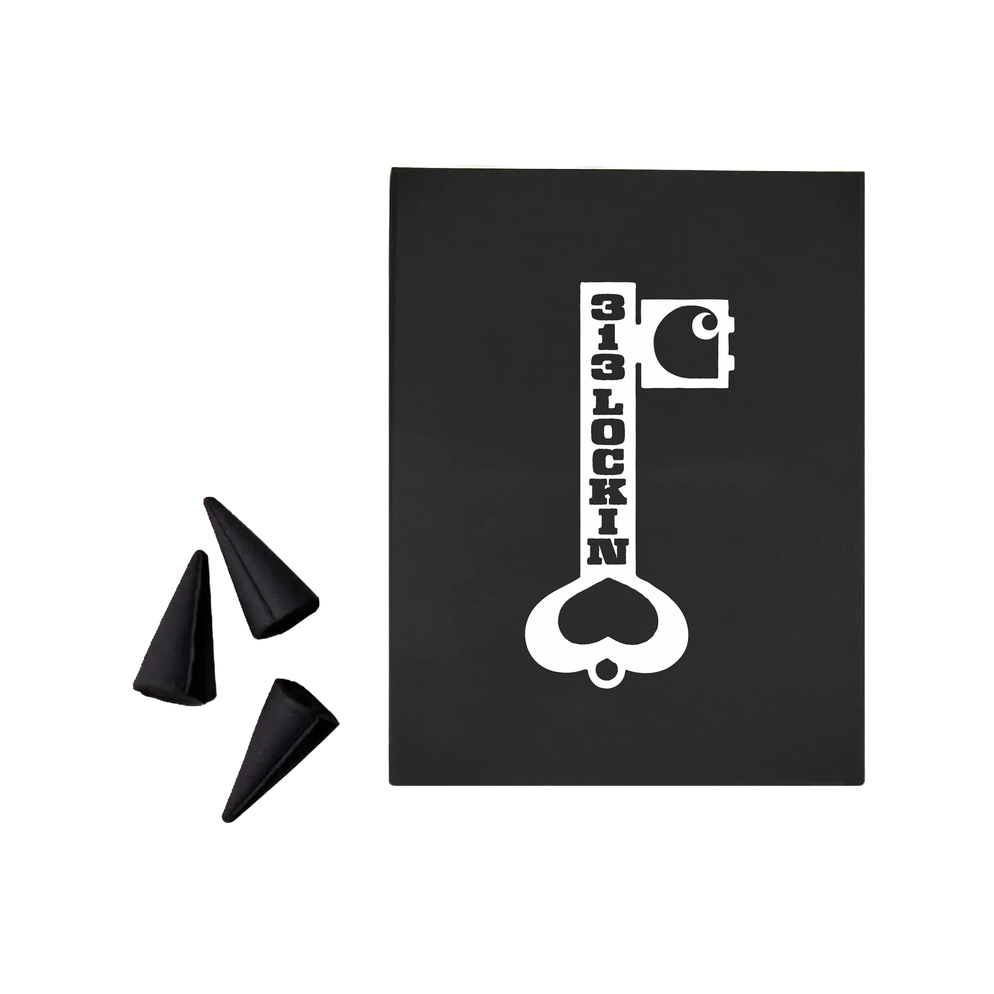 Carhartt WIP Locked Cone Incense White/Black