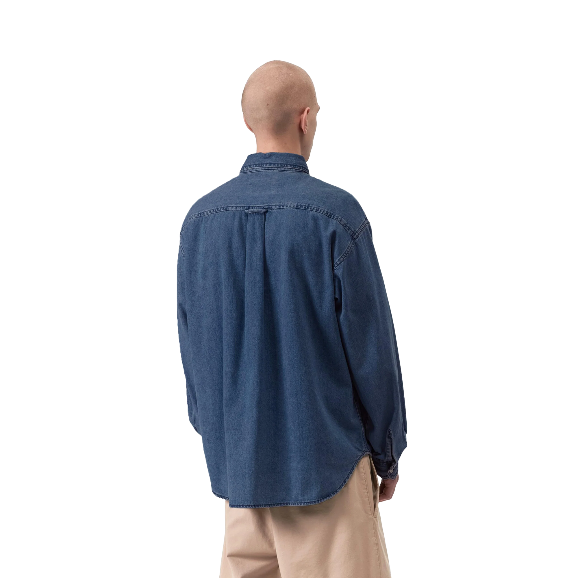 Carhartt WIP L/S Lucas Shirt Blue
