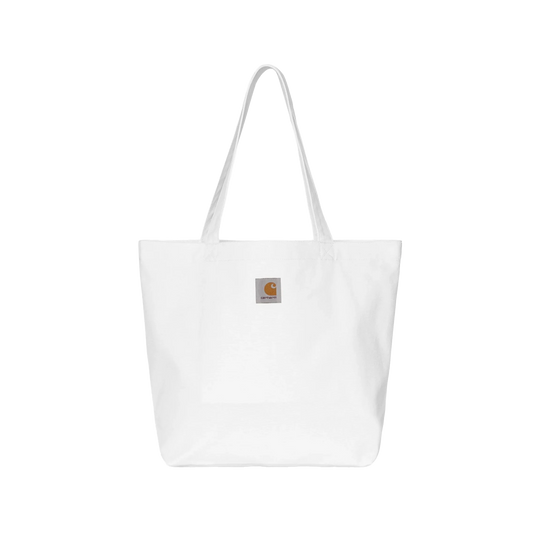 Carhartt WIP Canvas Graphic Tote Sean Hamilton Print White