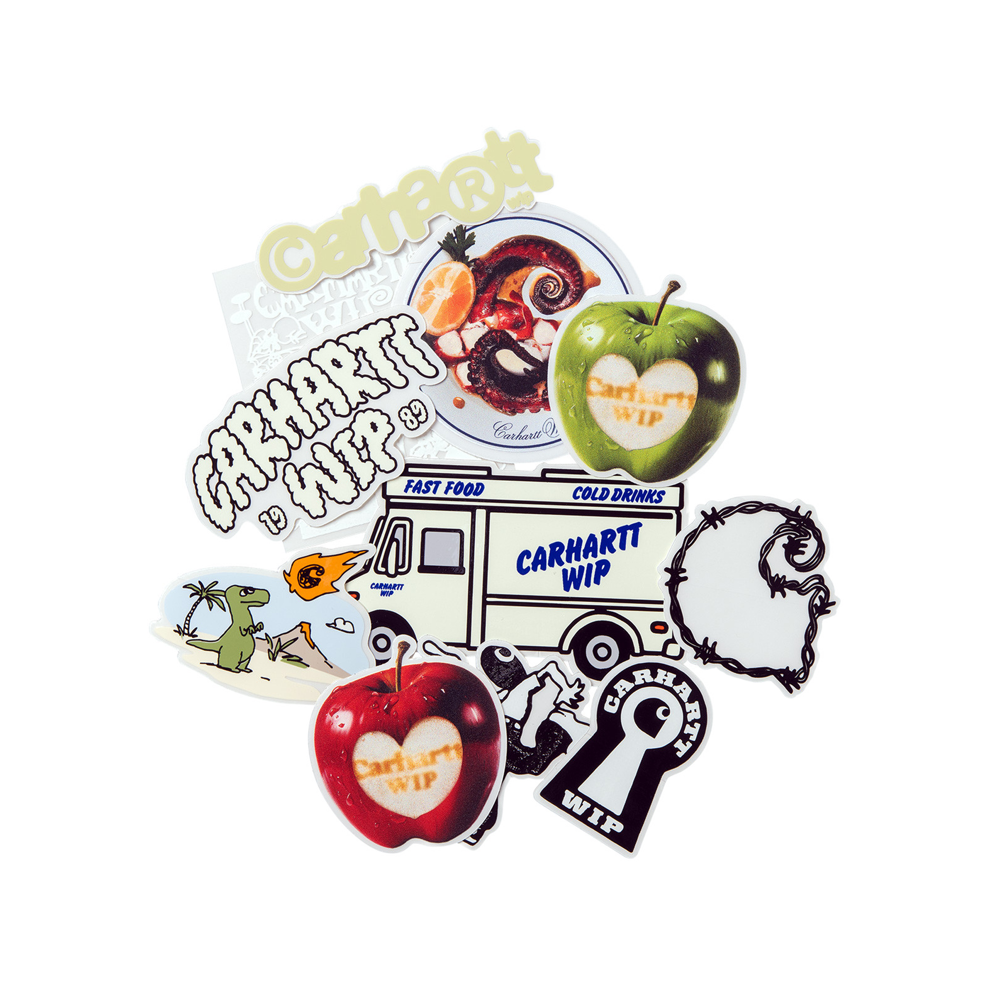 Carhartt WIP Sticker Bag 10 Pack (SS26)