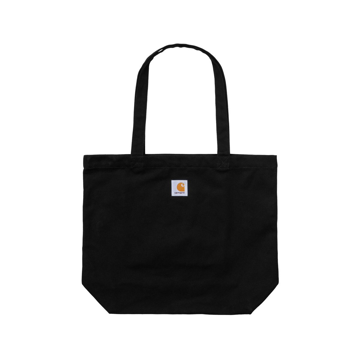 Carhartt WIP Canvas Graphic Tote Spoiled Print Black