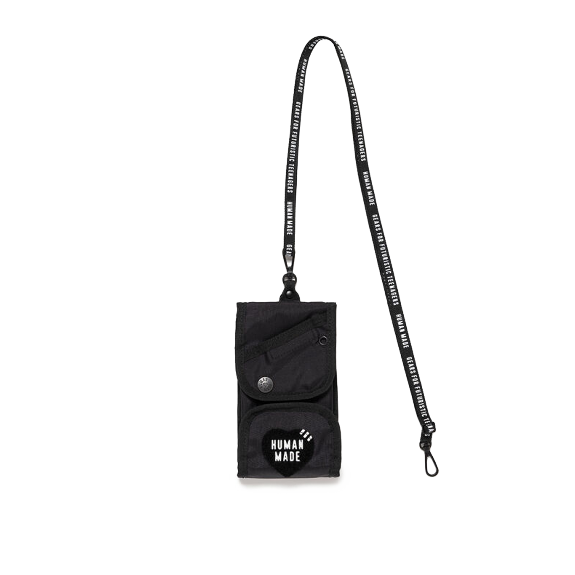 Human Made Military Pouch Black HM31GD041