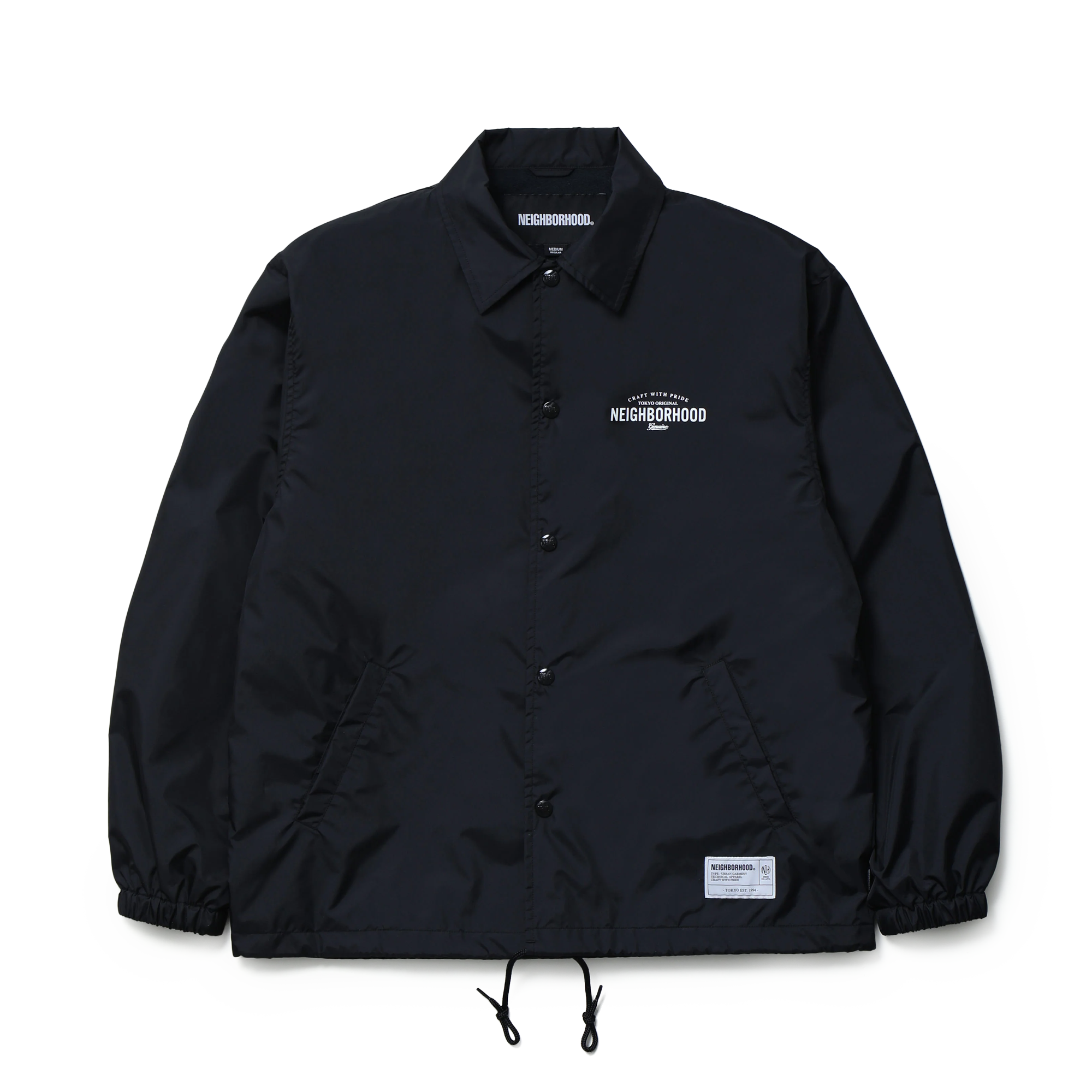 Neighborhood Windbreaker Jacket-1 Black